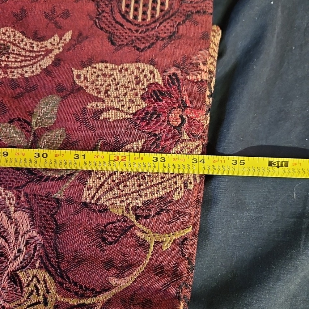 Cabi Jacobean Mulberry Floral Tapestry Coat Size 4 Mid Length Boho Artsy - Picture 12 of 12